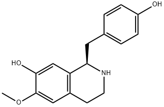 (+)-Coclaurine  Structure