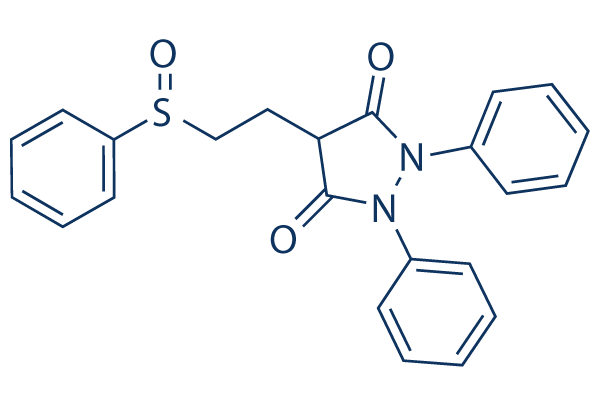 Sulfinpyrazone Structure