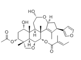 1-Deacetylnimbolinin-B Structure