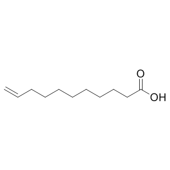 10-Undecenoic acid Structure