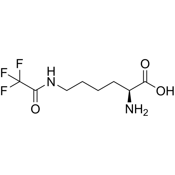 H-Lys(Tfa)-OH Structure