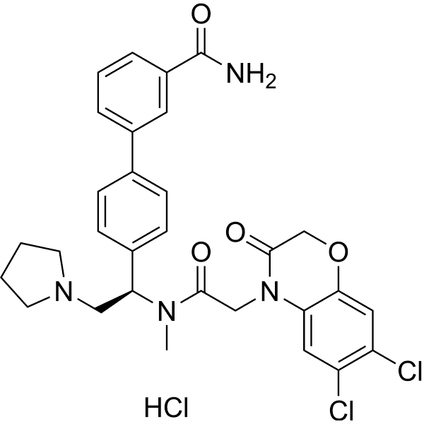 GSK 1562590 hydrochloride Structure