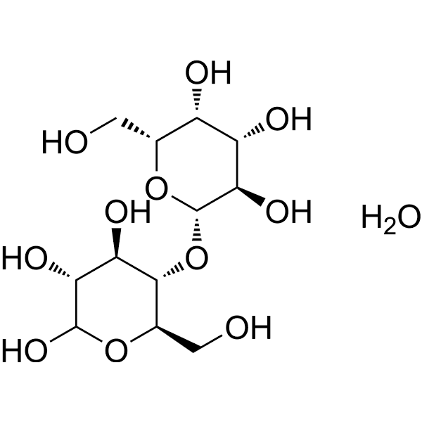 D-Lactose monohydrate Structure