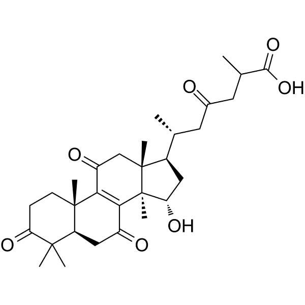 Ganoderic acid J Structure
