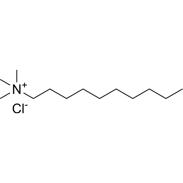 Decyltrimethylammonium chloride Structure