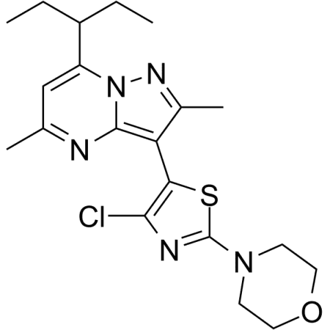 Tildacerfont  Structure