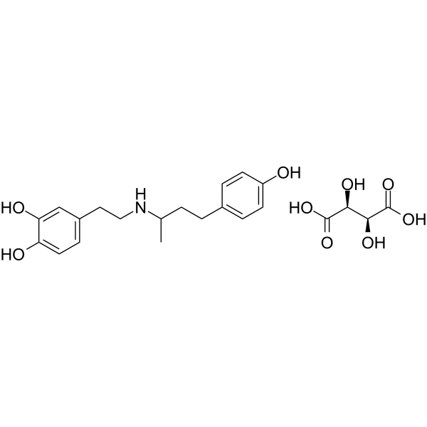 Dobutamine tartrate Structure