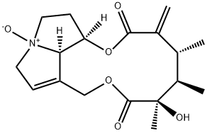 Senecivernine N-oxide Structure
