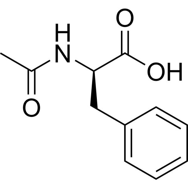 N-Acetyl-D-phenylalanine Structure