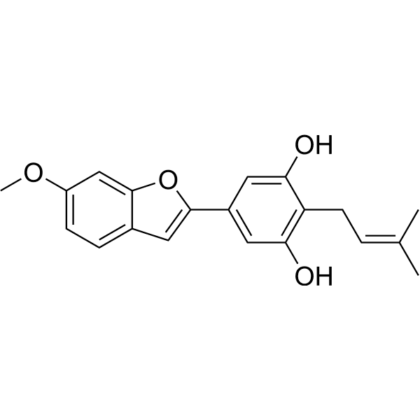 Sanggenofuran B Structure
