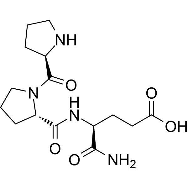 D-Pro-Pro-Glu Structure