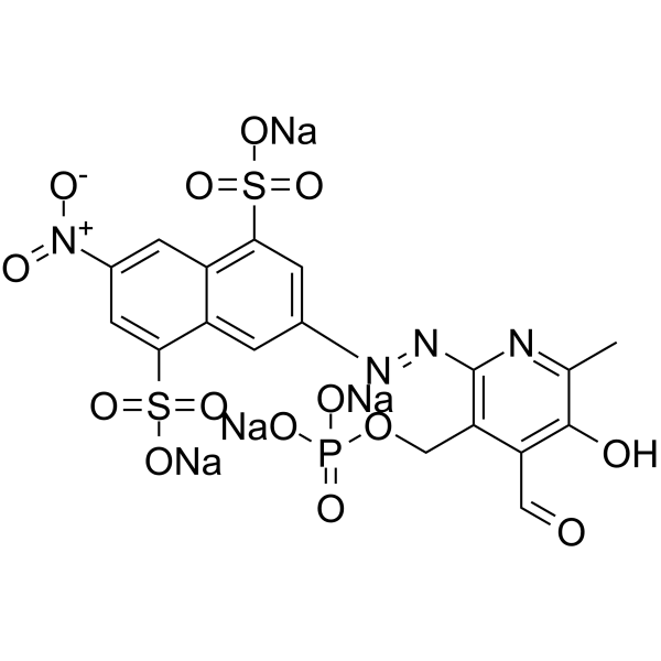 PPNDS tetrasodium Structure