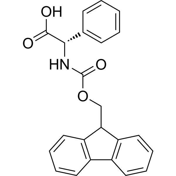 Fmoc-(S)-phenylglycine Structure