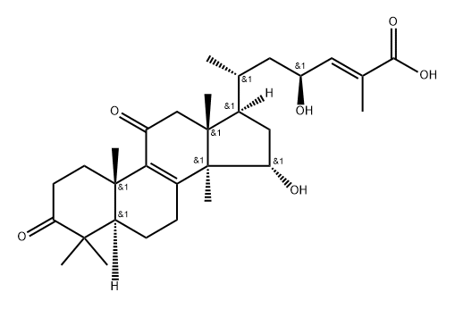 Ganolucidic acid D Structure