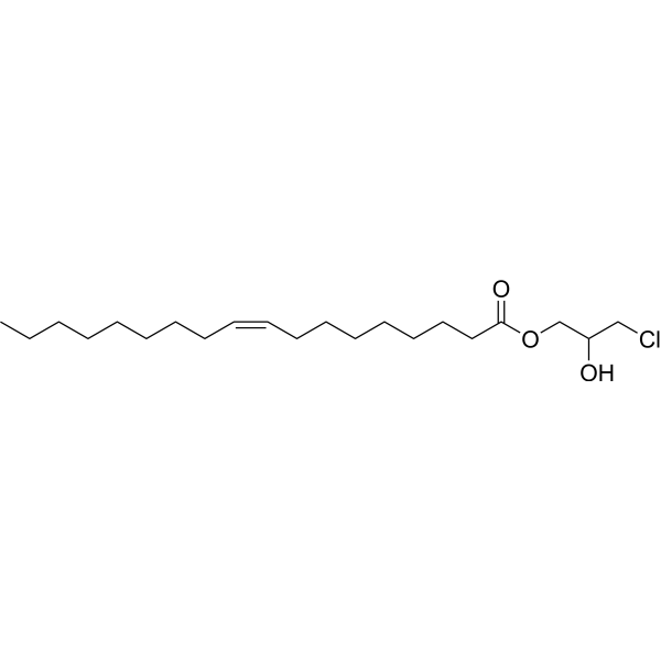 1-Oleoyl-3-chloropropanediol Structure