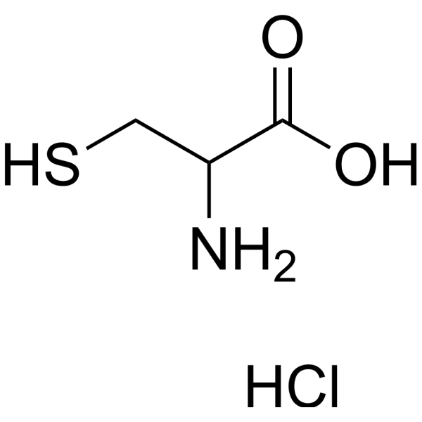 H-DL-Cys.HCl Structure
