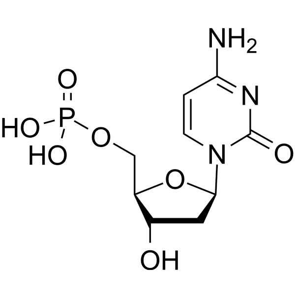 2'-Deoxycytidine-5'-monophosphoric acid Structure
