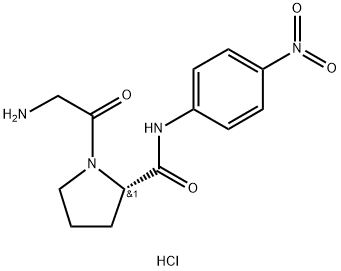 Gly-Pro-pNA hydrochloride Structure
