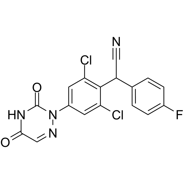 Letrazuril Structure
