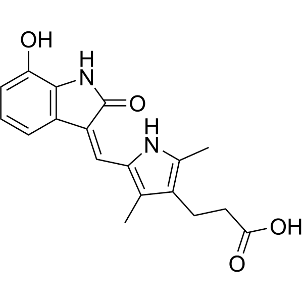 7-Hydroxy-TSU-68 Structure
