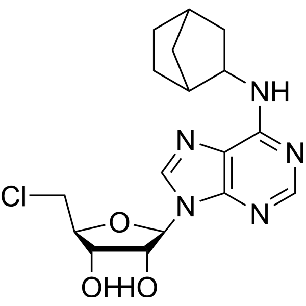 (±)-5'-Chloro-5'-deoxy-ENBA  Structure