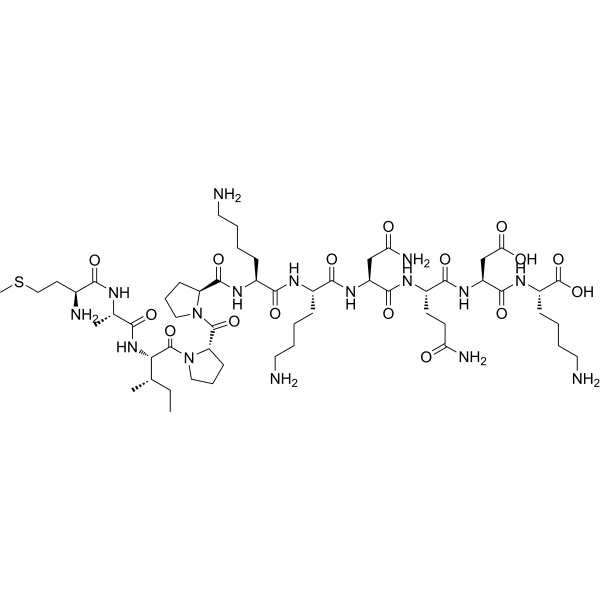 K-Casein (106-116), bovine Structure