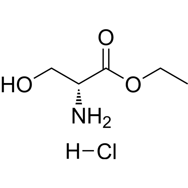 H-D-Ser-OEt.HCl Structure