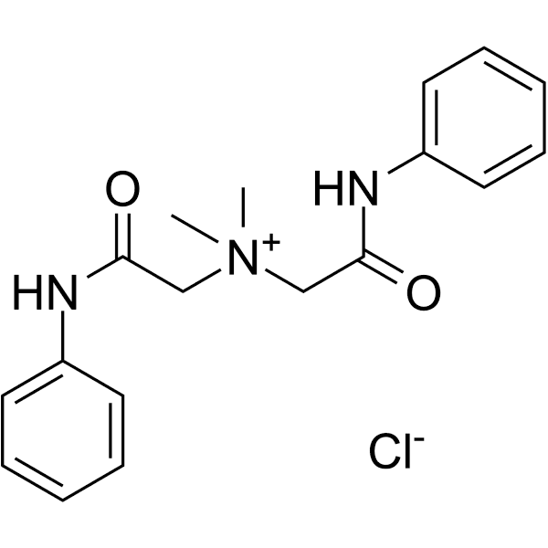 Carcainium chloride Structure