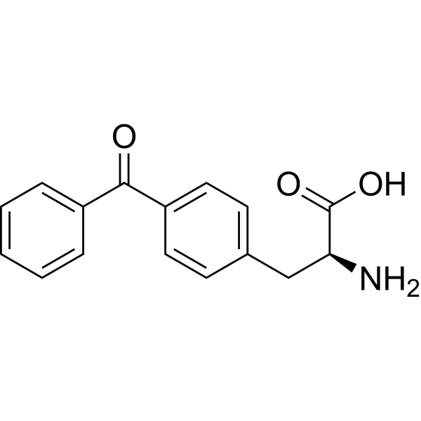(S)-2-amino-3-(4-benzoylphenyl)propanoic acid Structure