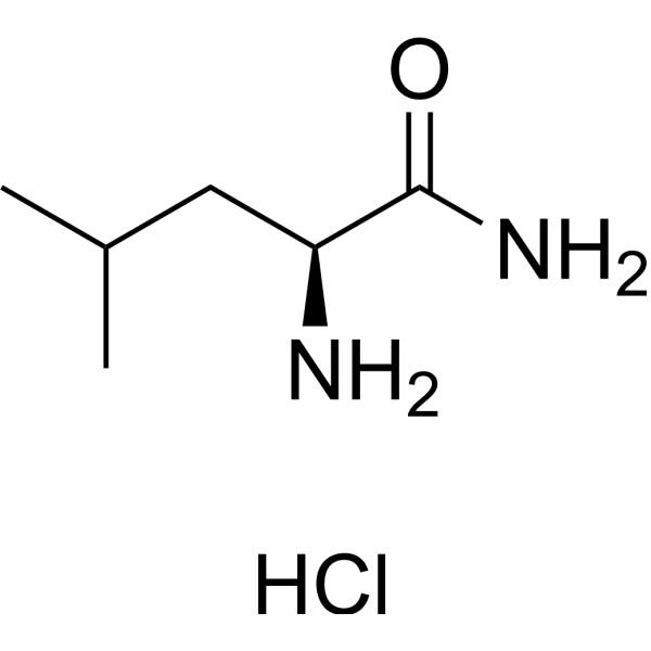 L-Leucinamide hydrochloride Structure