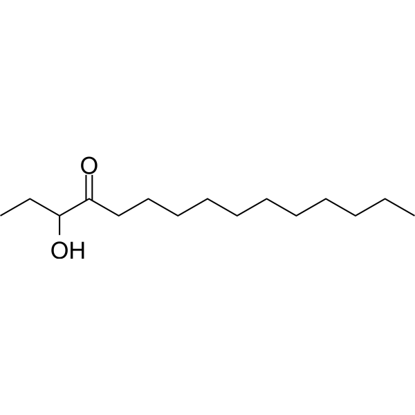 3-Hydroxypentadecane-4-one  Structure