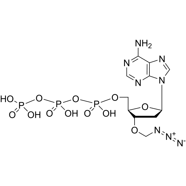 3′-O-N3-dATP Structure