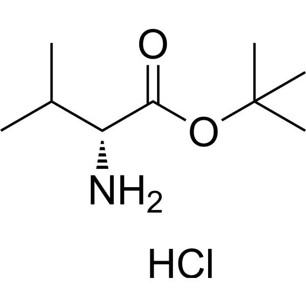 H-D-Val-OtBu.HCl Structure