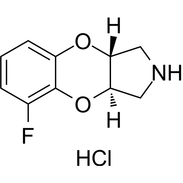 Fluparoxan hydrochloride Structure