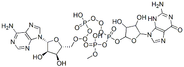 Guanosine 5'-triphosphate-5'-adenosine Structure