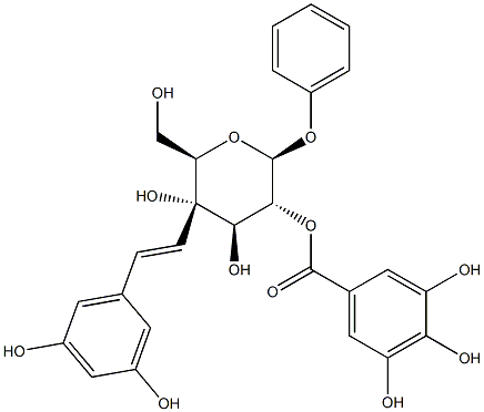 Pieceid-2''-O-gallate Structure