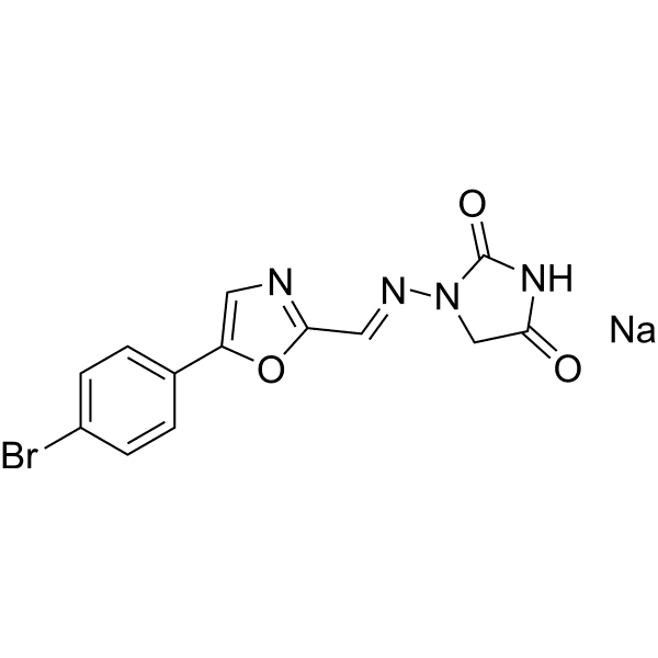 Azumolene sodium Structure