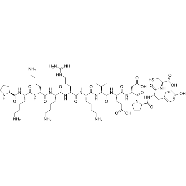 SV40 T-Ag-derived NLS peptide Structure
