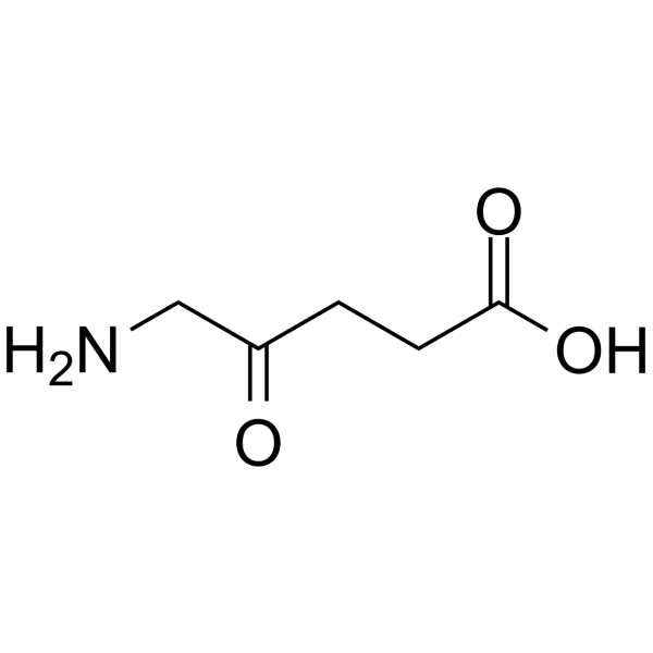 5-Aminolevulinic acid Structure
