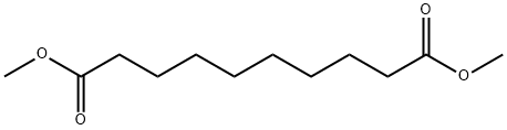 Dimethyl decanedioate Structure