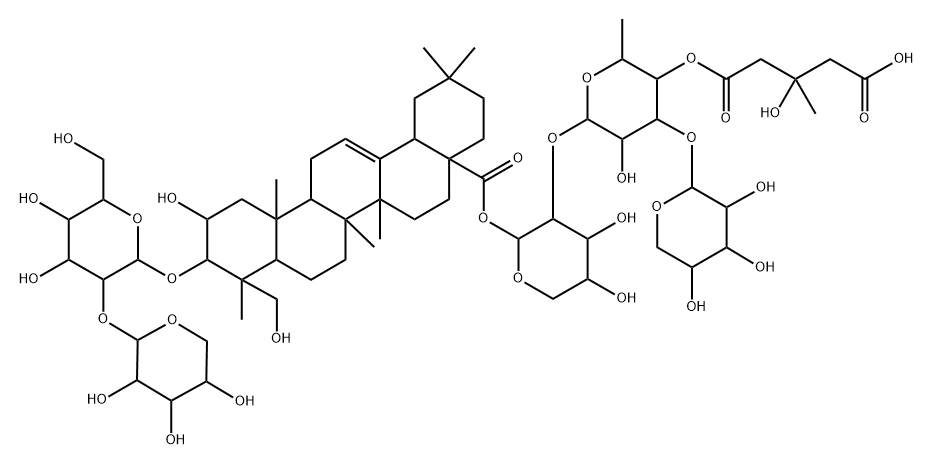 Secotubeimoside I Structure