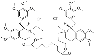 Mivacurium chloride Structure