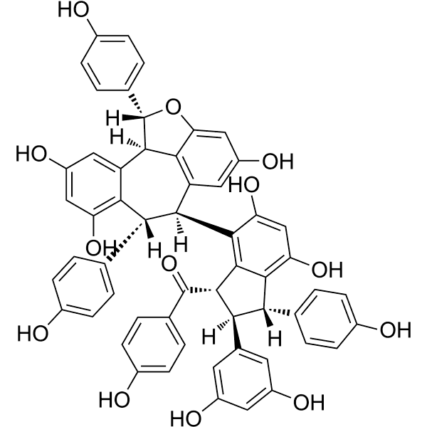 Carasinol D Structure