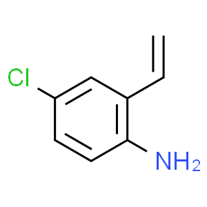 4-Chloro-2-vinylaniline  Structure