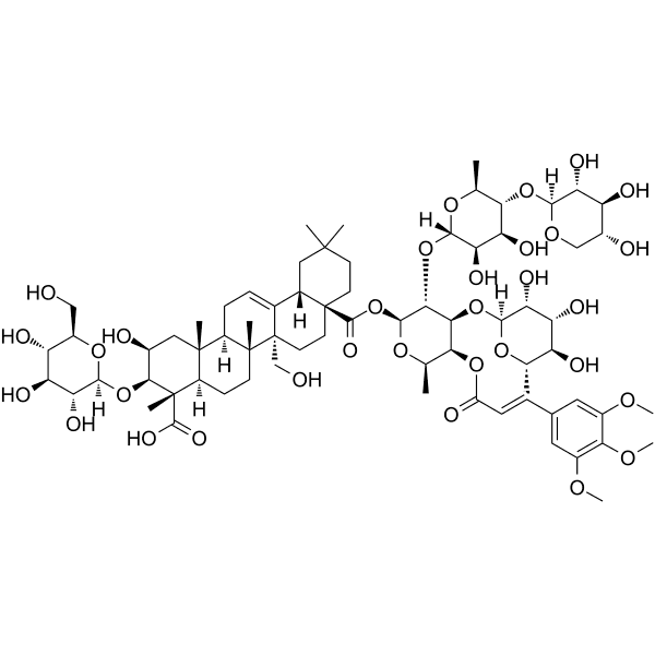 Onjisaponin Z Structure
