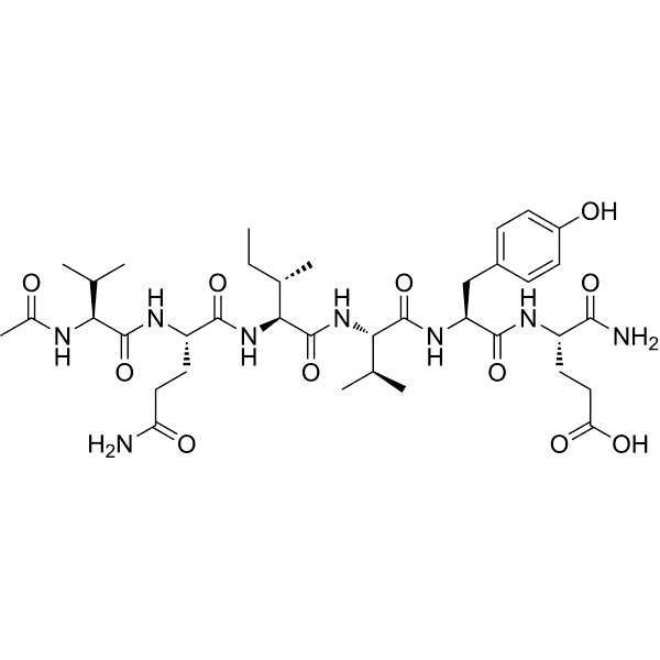 Acetyl-PHF6KE amide Structure