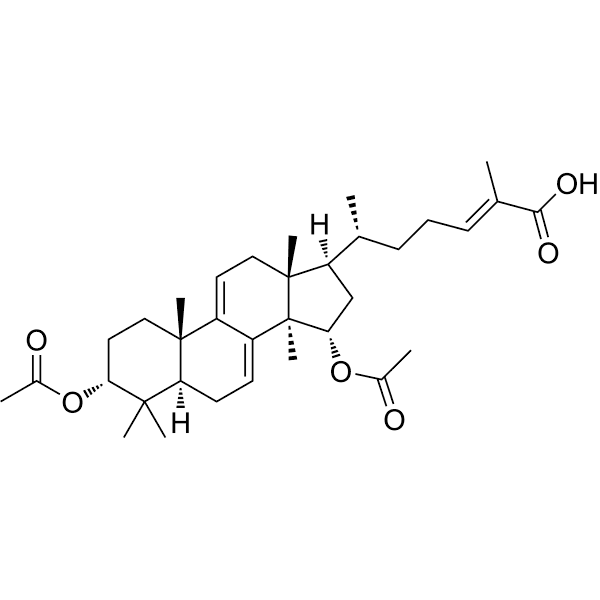 Ganoderic acid Me Structure