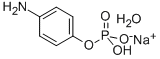 4-Aminophenylphosphate monosodium salt Structure