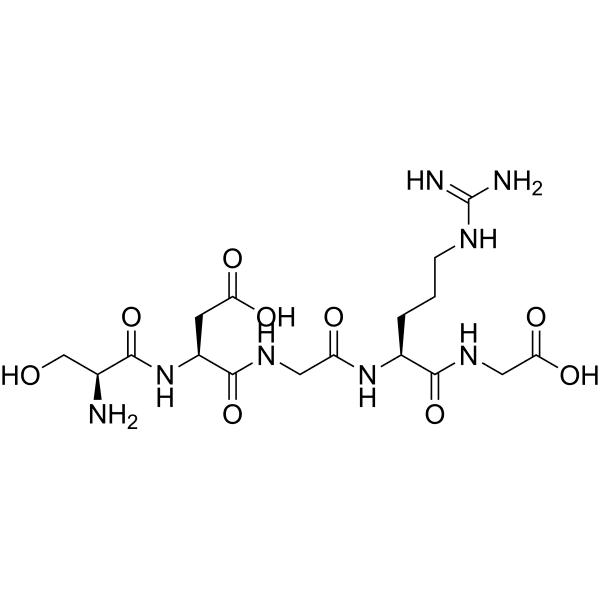 Ser-Asp-Gly-Arg-Gly Structure