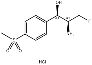 Florfenicol amine hydrochloride Structure